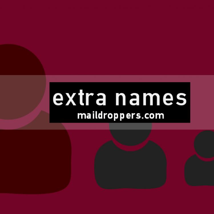 add extra names to your mailbox