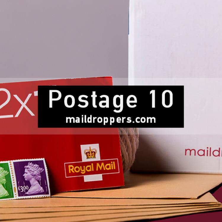 buy £10 postage top up