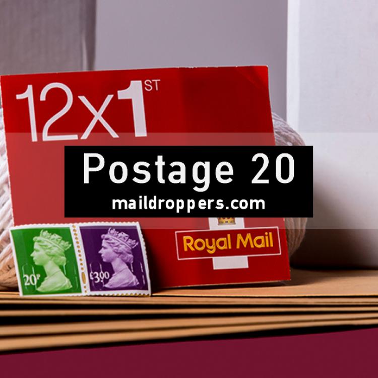 buy £20 postage top up